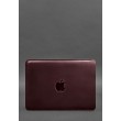 Кожаный чехол для MacBook Air/Pro 13'' Бордовый - BN-GC-7-vin-kr BlankNote