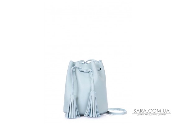 Блакитна сумка на зав'язках (miniso-bucket-babyblue)