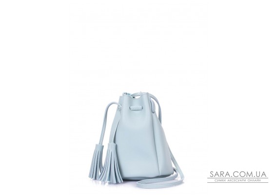 Блакитна сумка на зав'язках (miniso-bucket-babyblue)