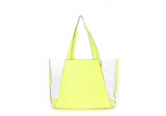 Прозрачная сумка POOLPARTY (pool-glass-yellow)