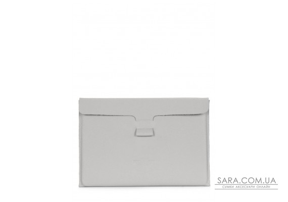 Кожаный чехол для MacBook 13" серый (macbook-case-grey)