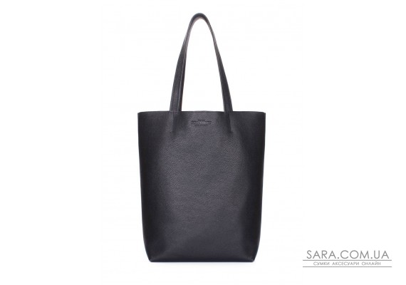 Кожаная сумка-шоппер Iconic (iconic-black)