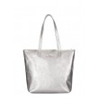 Срібна шкіряна сумка Secret (secret-silver)