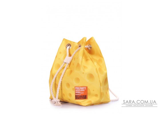 Літній рюкзак з сирним принтом (pack-cheese)