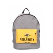 Повседневный рюкзак POOLPARTY (backpack-yellow-grey)