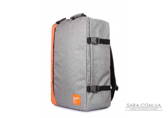 Рюкзак-сумка для ручної поклажі Cabin - 55x40x20 МАУ (cabin-grey-orange)