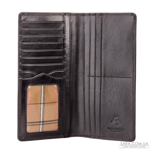 Кошелек мужской Visconti MZ6 Turin c RFID (Italian Black) Кошелек мужской Visconti MZ6 Turin c RFID (Italian Black)