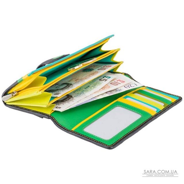 Кошелек женский Visconti P2 Neptune c RFID (Lily Pad) Кошелек женский Visconti P2 Neptune c RFID (Lily Pad)