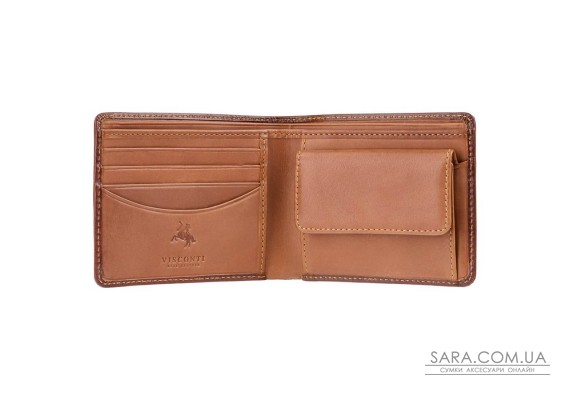 Гаманець чоловічий Visconti TR30 Raffle c RFID (Brown Tan)