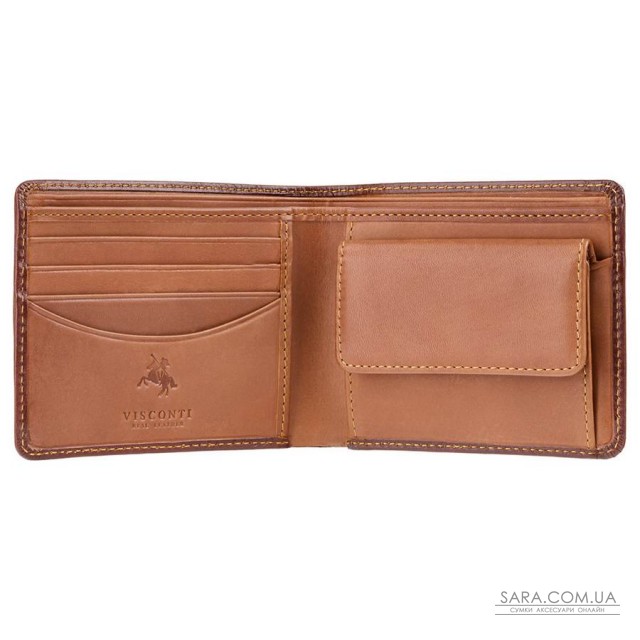 Гаманець чоловічий Visconti TR30 Raffle c RFID (Brown Tan) Гаманець чоловічий Visconti TR30 Raffle c RFID (Brown Tan)