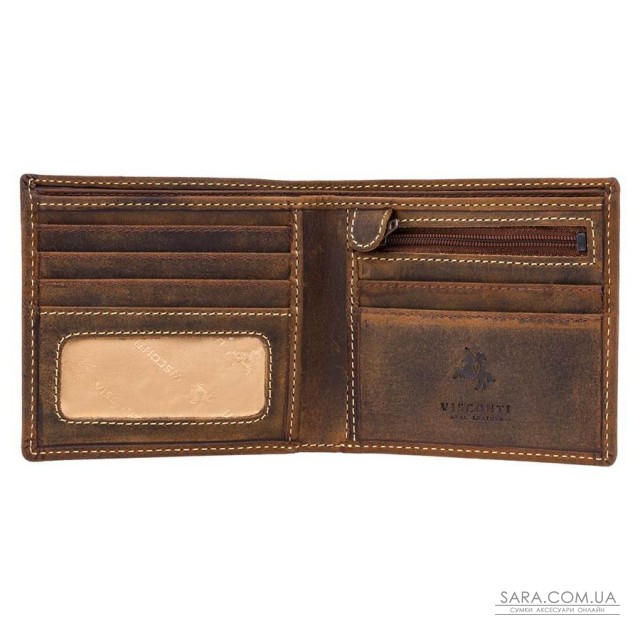 Гаманець чоловічий Visconti 707 Shield (Oil Tan) Гаманець чоловічий Visconti 707 Shield (Oil Tan)
