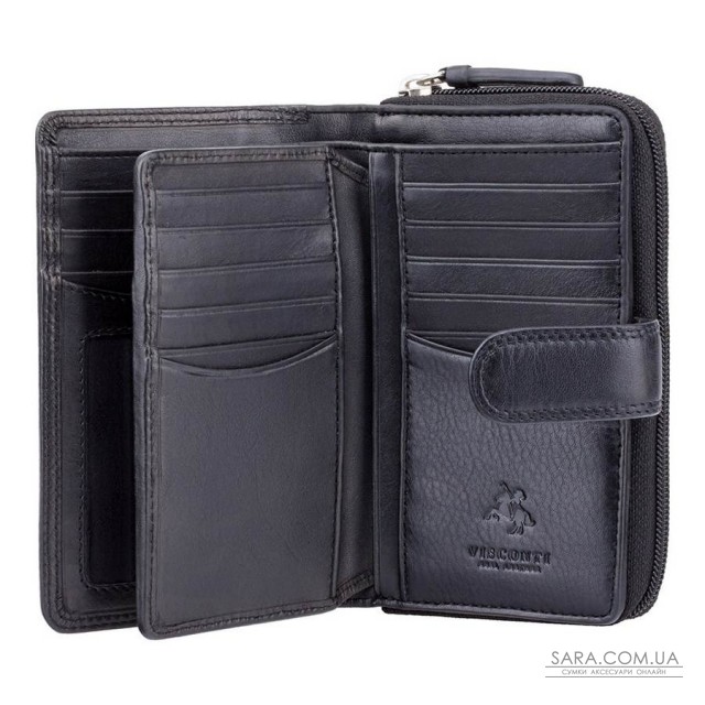 Кошелек женский Visconti HT33 Madame c RFID (Black) Кошелек женский Visconti HT33 Madame c RFID (Black)