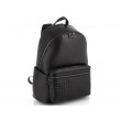 Мужской кожаный рюкзак с плетением Tiding Bag B3-8608A