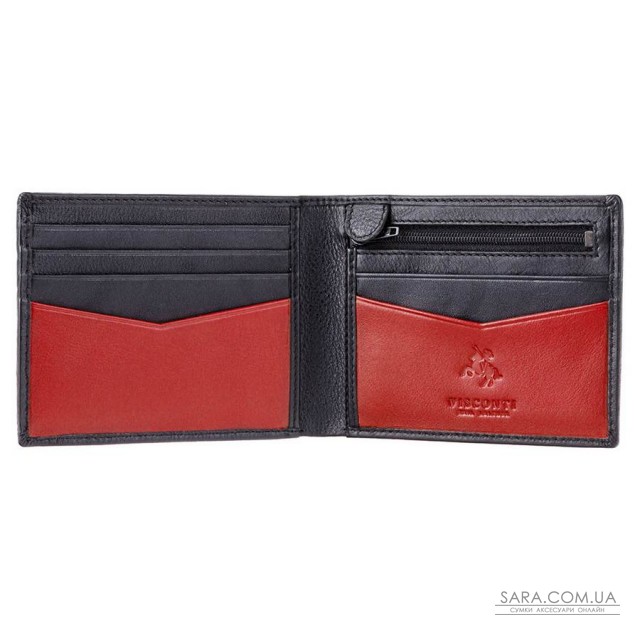 Кошелек мужской Visconti VSL20 Sword c RFID (Black Red) Кошелек мужской Visconti VSL20 Sword c RFID (Black Red)