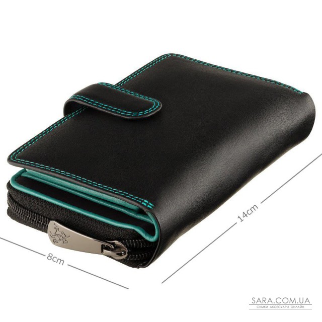 Кошелек женский Visconti R13 Carmelo c RFID (Black/Rhumba) Кошелек женский Visconti R13 Carmelo c RFID (Black/Rhumba)