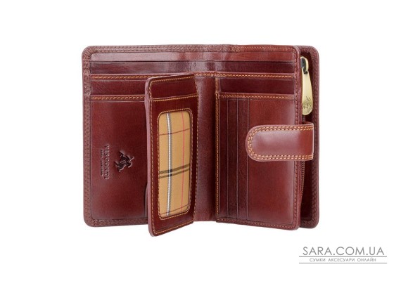 Кошелек женский Visconti MZ11 Venice c RFID (Italian Brown)