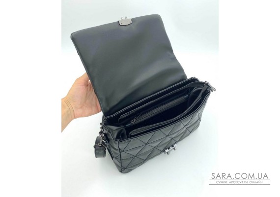 Женская сумка «Обри» черная WeLassie