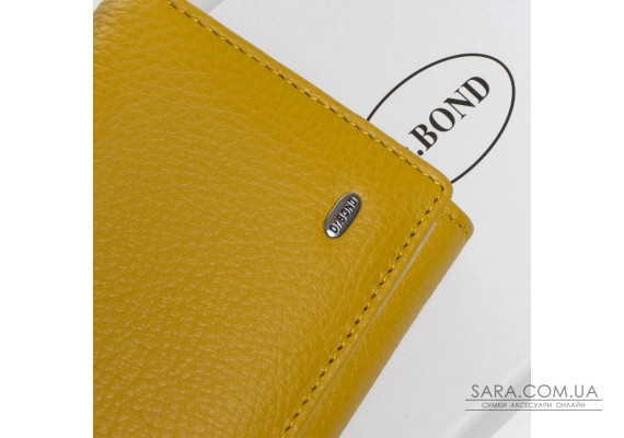 Кошелек Classic кожа DR. BOND W501-2 yellow Podium