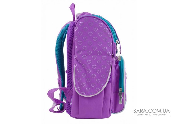 Рюкзак шкільний каркасний 1 Вересня H-11 Sofia purple, 34*26*14
