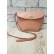 Сумка жіноча "Ліра" натуральна шкіра, рожева матова Anko