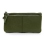 Косметичка кожа A-00276-5 green Podium