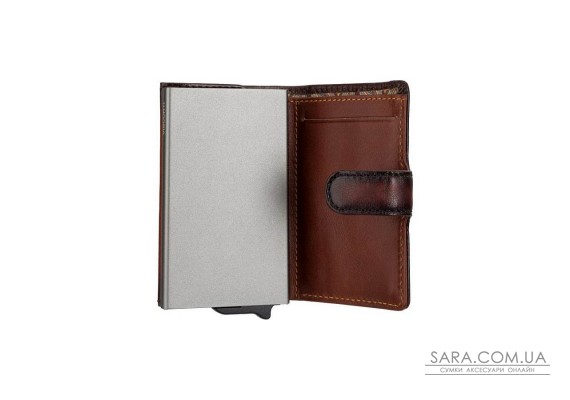 Кошелек мужской Visconti AT57 Noah c RFID (Burnish Tan)