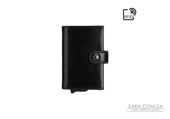 Кошелек-картхолдер Visconti ENZ80 Speziale (Black Shadow)