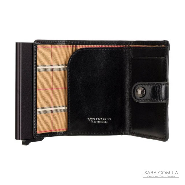 Кошелек-картхолдер Visconti ENZ80 Speziale (Black Shadow) Кошелек-картхолдер Visconti ENZ80 Speziale (Black Shadow)