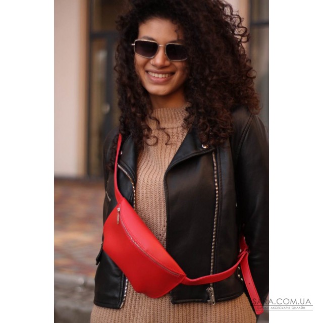 Жіноча сумка бананка (гладка) Astory Designer Bags Жіноча сумка бананка (гладка) Astory Designer Bags