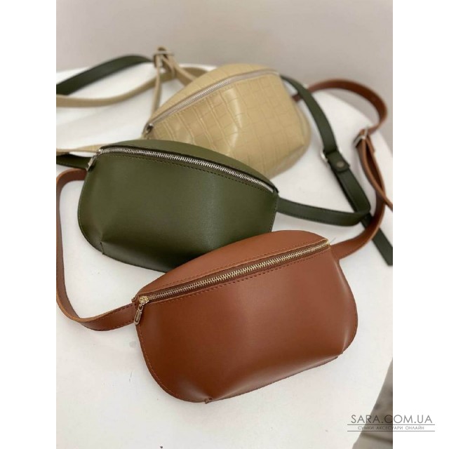Жіноча сумка бананка (гладка) Astory Designer Bags Жіноча сумка бананка (гладка) Astory Designer Bags