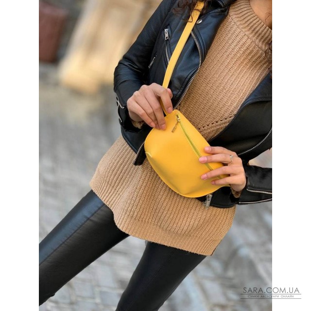 Жіноча сумка бананка (гладка) Astory Designer Bags Жіноча сумка бананка (гладка) Astory Designer Bags