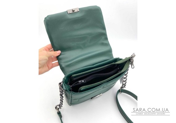 Жіноча сумка «Санді» зелена WeLassie