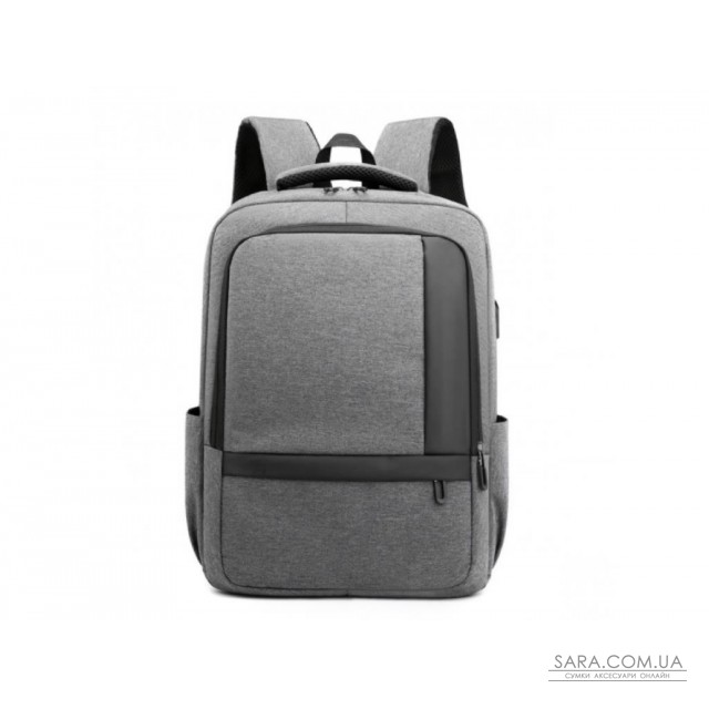 Сірий рюкзак для ноутбука Tiding Bag BPT01-CV-0122G недорого Сірий рюкзак для ноутбука Tiding Bag BPT01-CV-0122G недорого