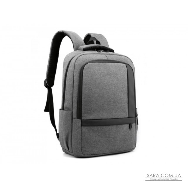 Сірий рюкзак для ноутбука Tiding Bag BPT01-CV-0122G недорого Сірий рюкзак для ноутбука Tiding Bag BPT01-CV-0122G недорого