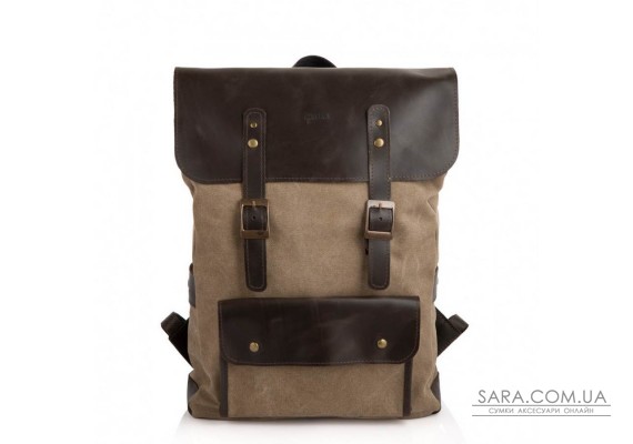 Рюкзак для ноутбука мікс парусину+шкіра RCs-9001-4lx бренду TARWA
