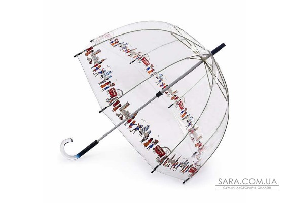 Парасолька-тростина жіноча Cath Kidston by Fulton L546 Birdcage-2 London People