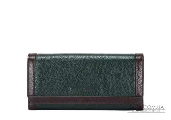 Гаманець жіночий Smith & Canova 26802 Althorp (Green-Brown)