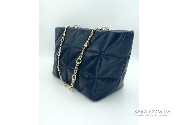Жіноча сумка «Саманта» темно-синя WeLassie
