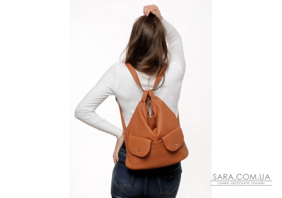 Женский рюкзак Sambag Asti XKH коричневый