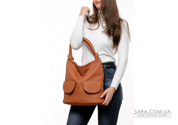 Женский рюкзак Sambag Asti XKH коричневый