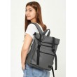 Женский рюкзак ролл Sambag RollTop Zard графитовый