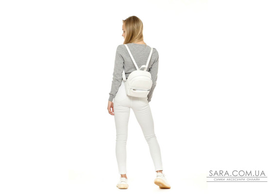 Жіночий рюкзак Sambag Brix SQH білий