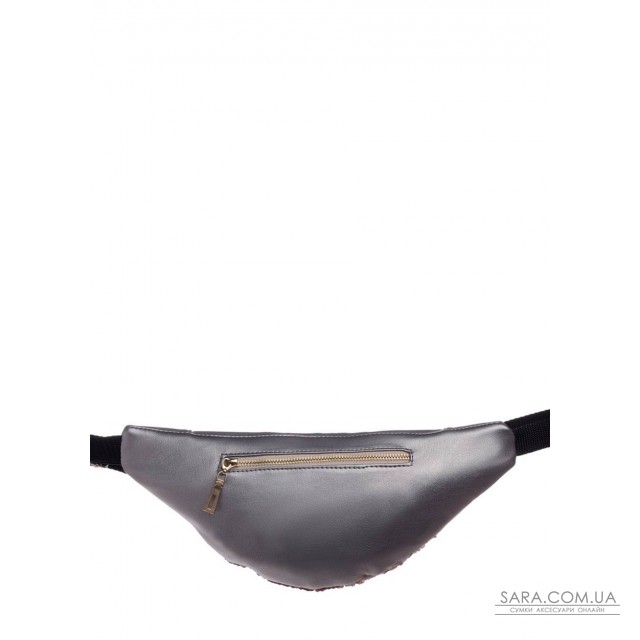 Сумка на пояс бананка Sambag Soho BSO silver dark Сумка на пояс бананка Sambag Soho BSO silver dark