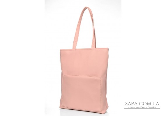 Жіноча сумка Sambag Shopper пудра