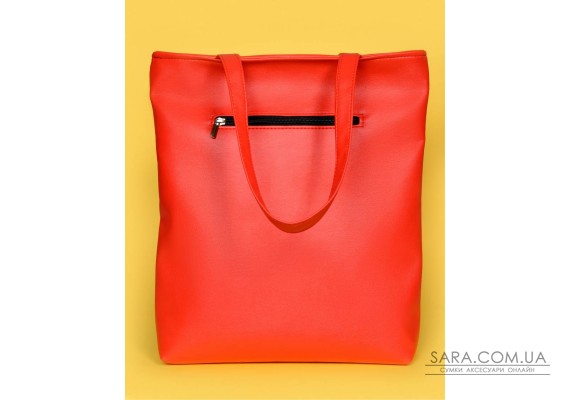 Жіноча сумка Sambag Shopper червона
