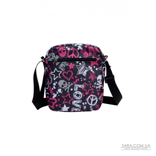 Сумка через плече мессенджер Sambag Makros черепи лав Сумка через плече мессенджер Sambag Makros черепи лав