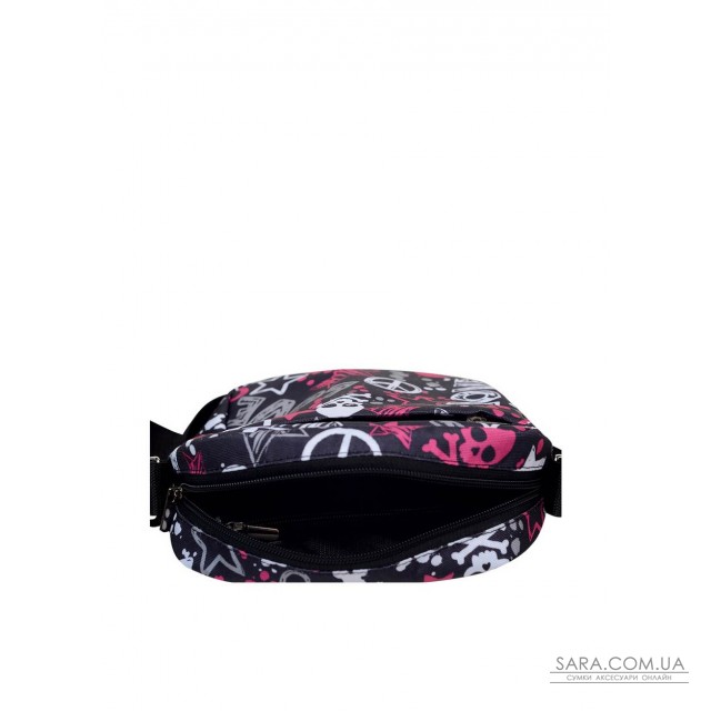 Сумка через плече мессенджер Sambag Makros черепи лав Сумка через плече мессенджер Sambag Makros черепи лав