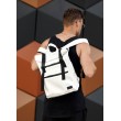 Мужской рюкзак ролл Sambag  RollTop Zard белый