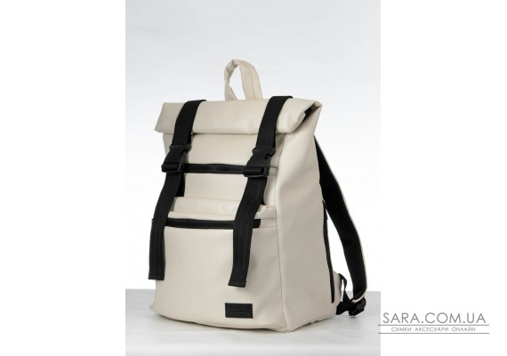 Рюкзак женский ролл Sambag RollTop Zard молочный