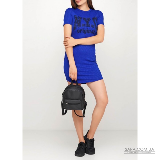 Жіночий рюкзак Sambag Brix SSB чорний Жіночий рюкзак Sambag Brix SSB чорний